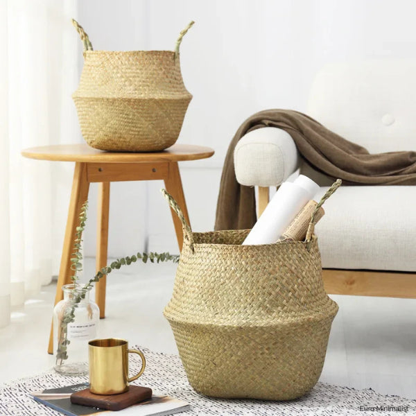 Decoration for Home - Seaweed Wicker Hanging Basket