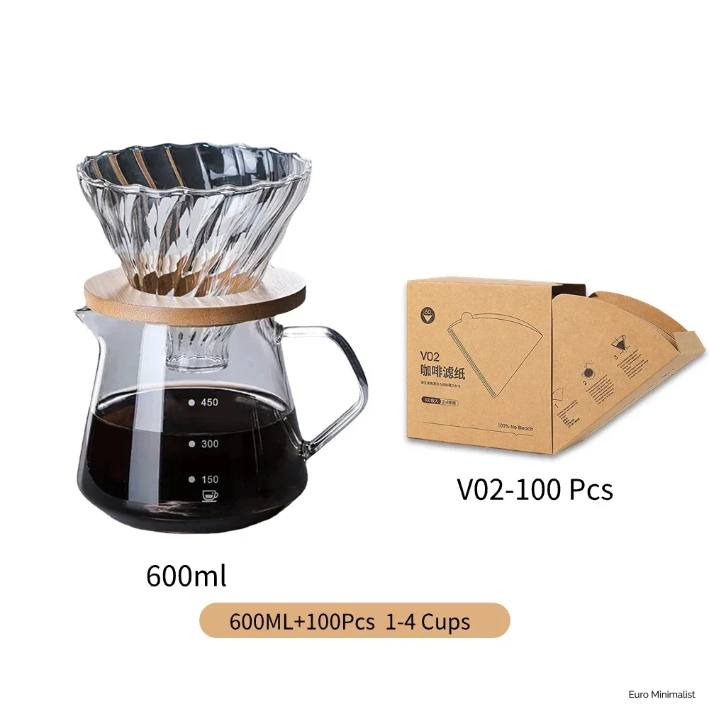Ensemble de cafetière en verre, ustensiles de cuisine