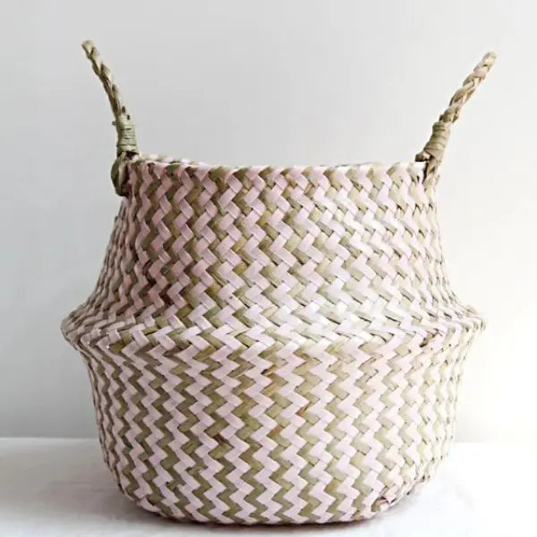 DECORATION-FOR-HOME-BASKETS-PINK