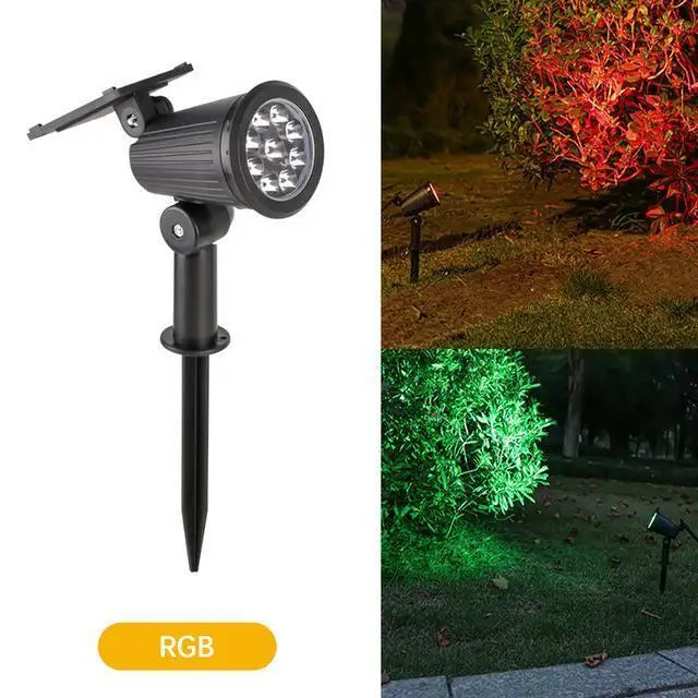Projecteurs solaires pour jardin et éclairage mural extérieur