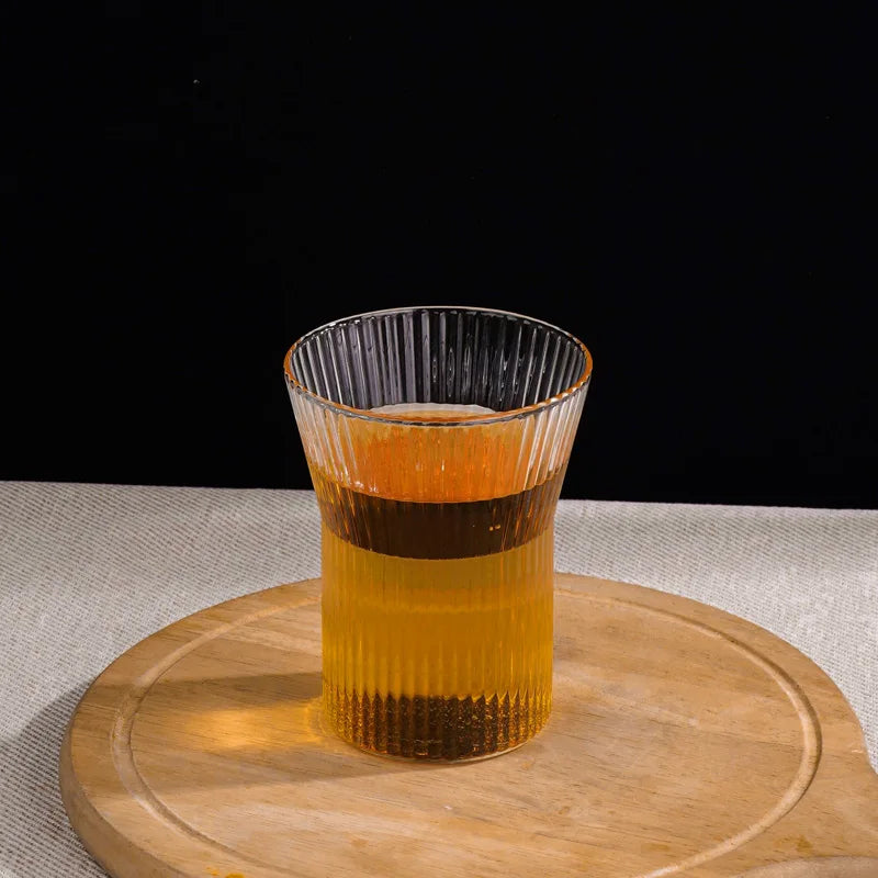 Taza de café de vidrio, utensilios de cocina asiáticos