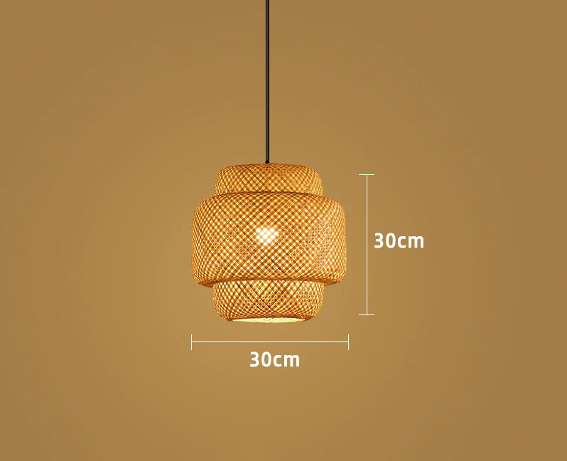 Lighting in Ceiling Bamboo and Rattan Bali