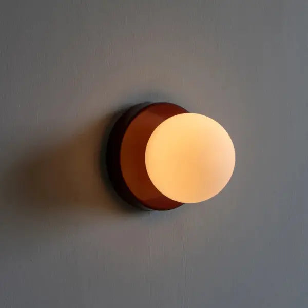 WALL-LIGHTING-MACARON-GLASS-RED-LED-DECOR