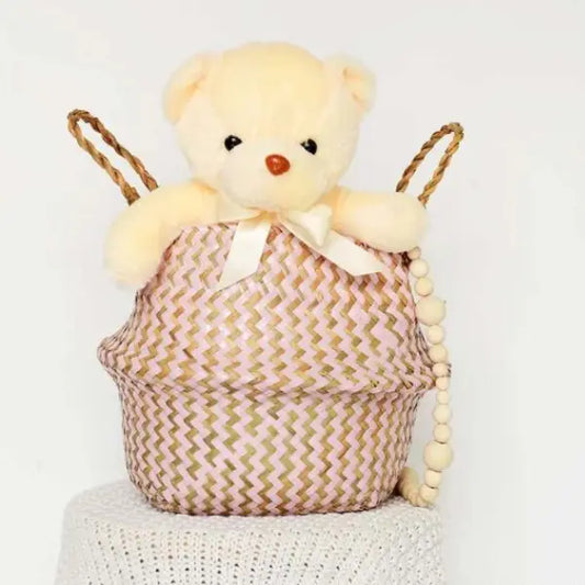 DECORATION-FOR-HOME-BASKETS-PINK