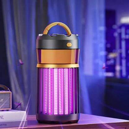 Lampe de table anti-moustiques noire