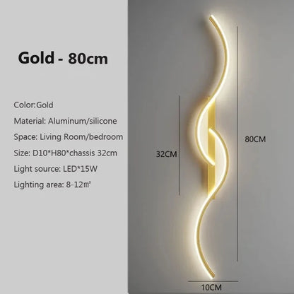 Éclairage mural moderne et minimaliste