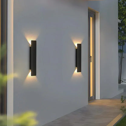 Éclairage mural extérieur en aluminium
