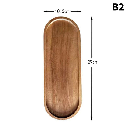 Décoration de plateau en bois pour la maison