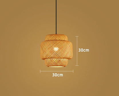 Lighting in Ceiling Bamboo and Rattan Bali