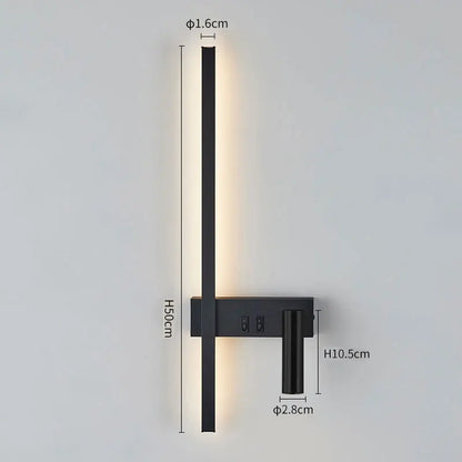 Applique murale nordique minimaliste