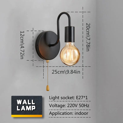 Wall Lighting Nordic Industrial