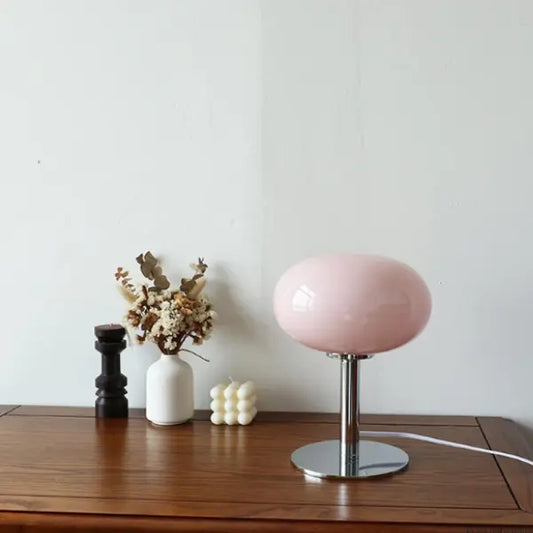 TABLE-LAMP-TABLE-MACARON-GLASS-PINK