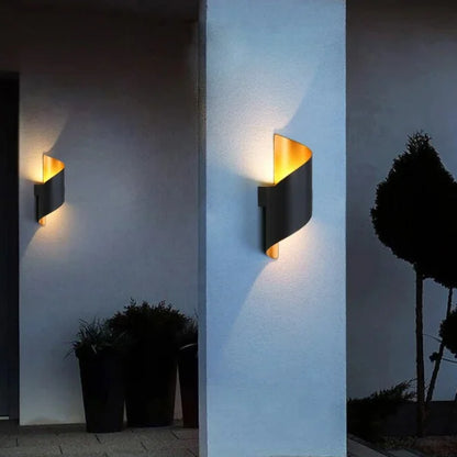 WALL-LIGHTING-SPIRAL-GARDEN-BLACK